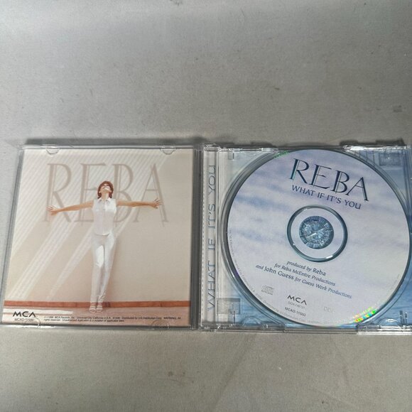 Reba McEntire - What If Its You CD Album 1996 Country MCA Good Condition - Picture 3 of 3
